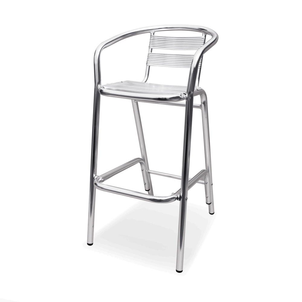 aluminum bar stools outdoor photo - 3