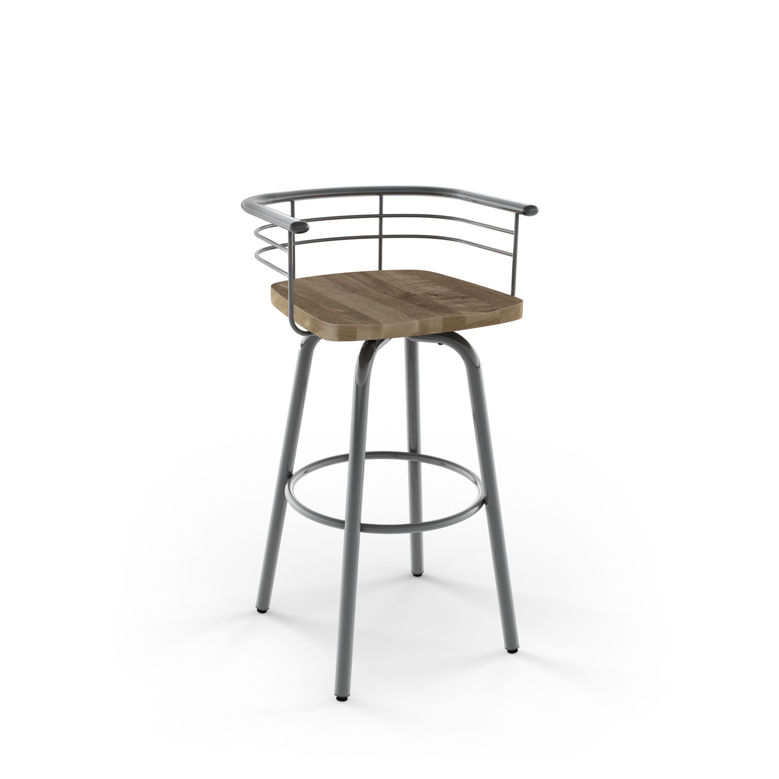 aluminum bar stools without backs photo - 10