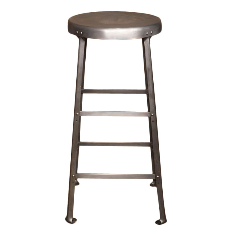aluminum bar stools without backs photo - 2