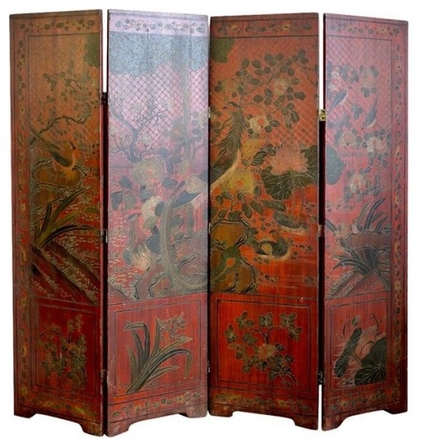 antique chinese screens room dividers photo - 1