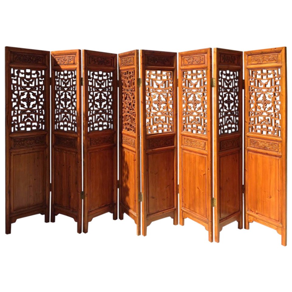 antique chinese screens room dividers photo - 4