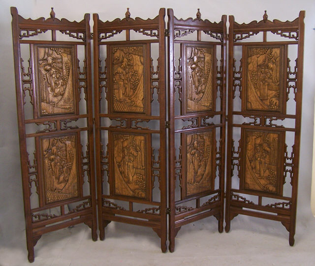 antique chinese screens room dividers photo - 7