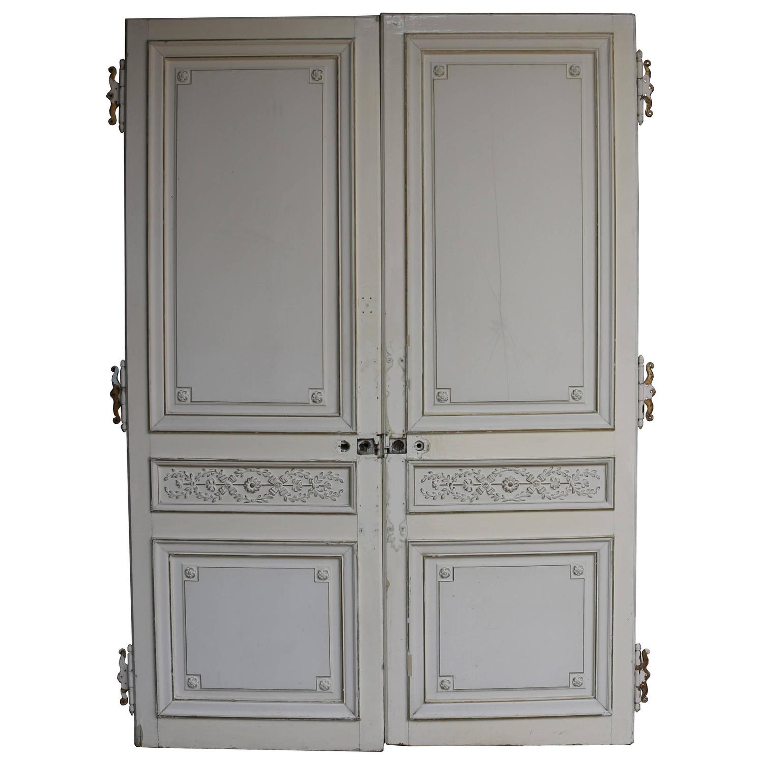 antique french double doors photo - 1