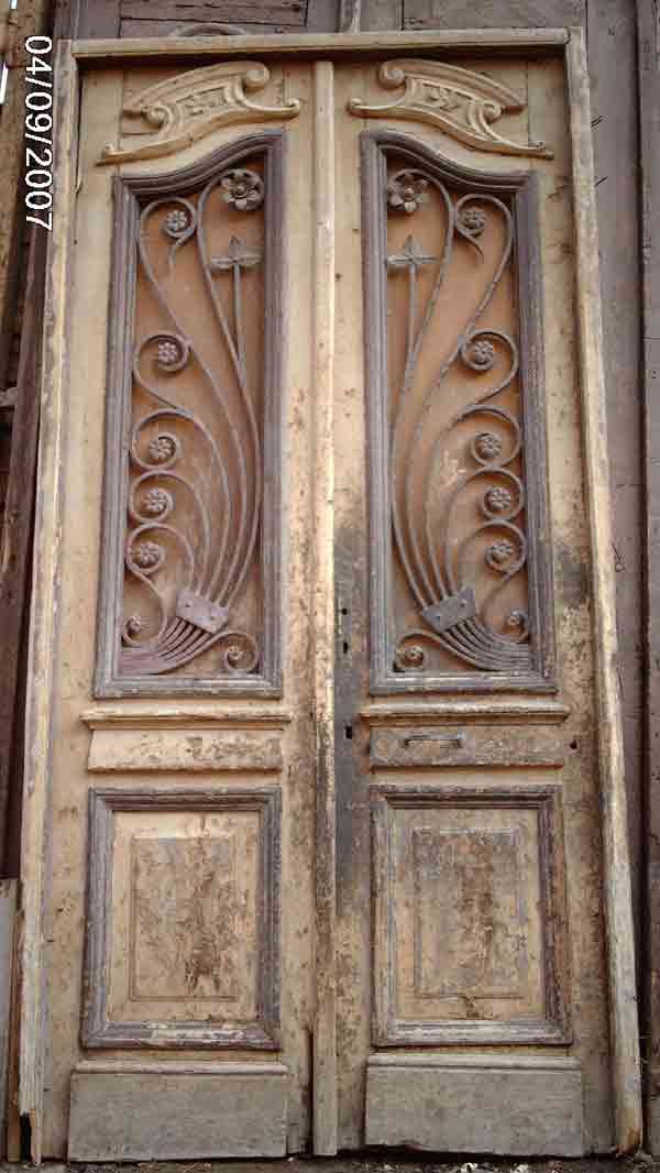 antique french double doors photo - 7