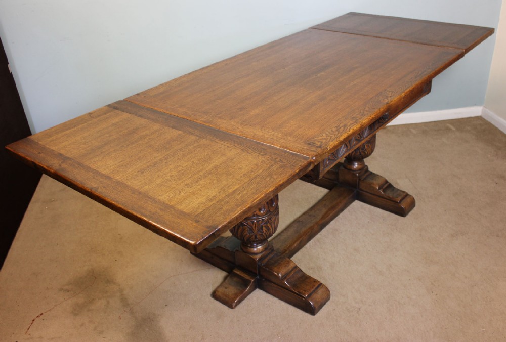 antique kitchen dining table photo - 3