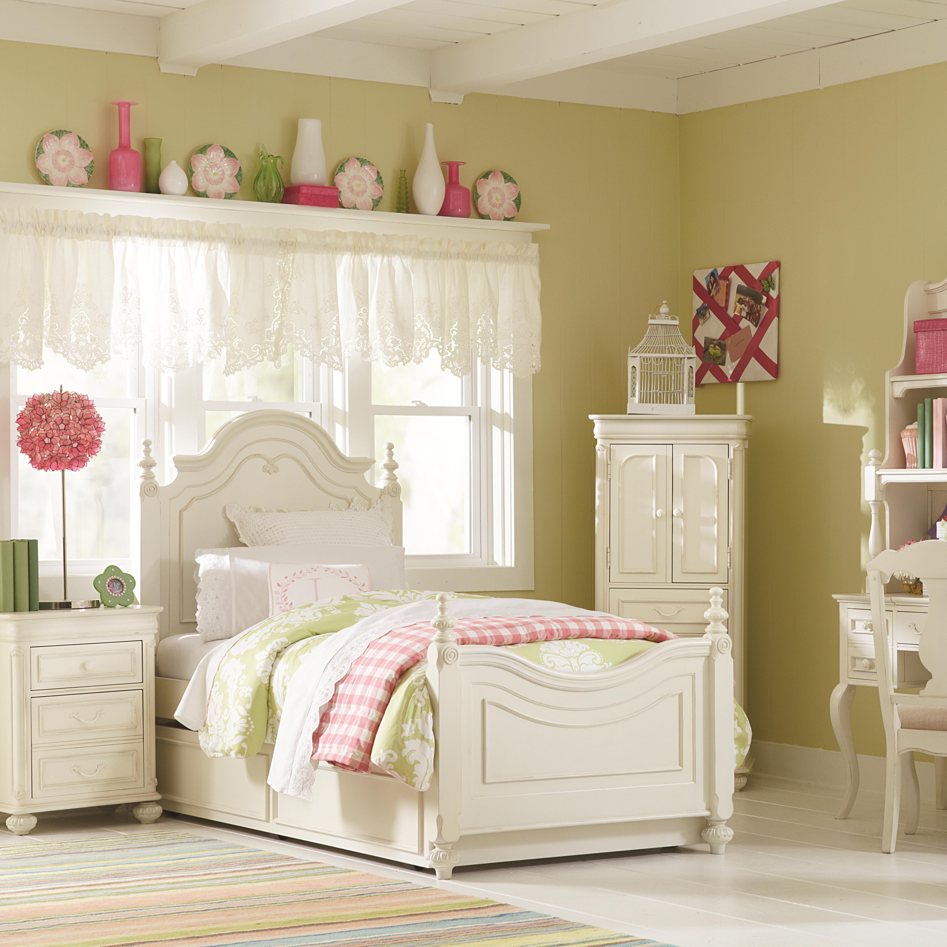 antique white bedroom furniture for kids photo - 4