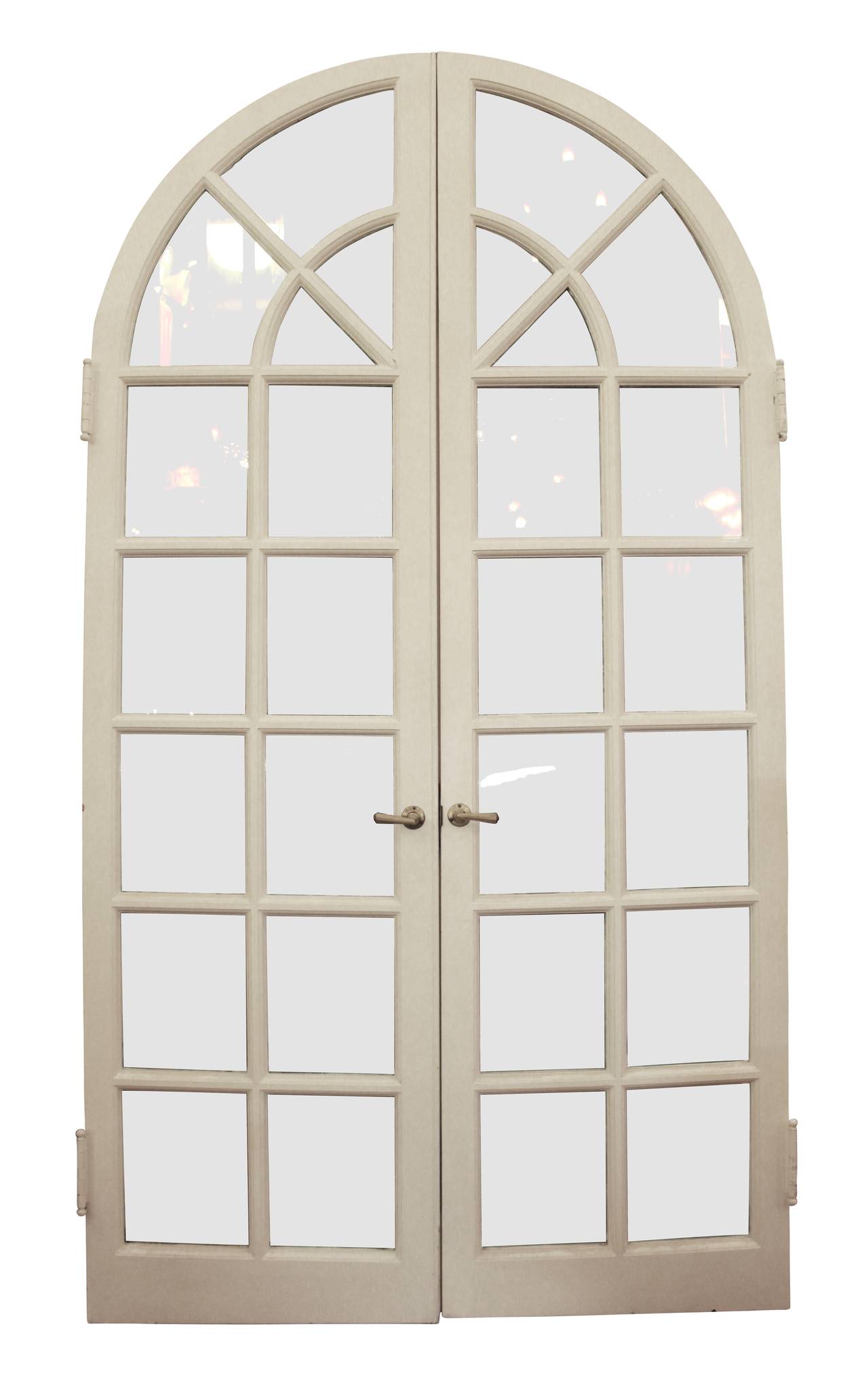 arched french double doors photo - 6
