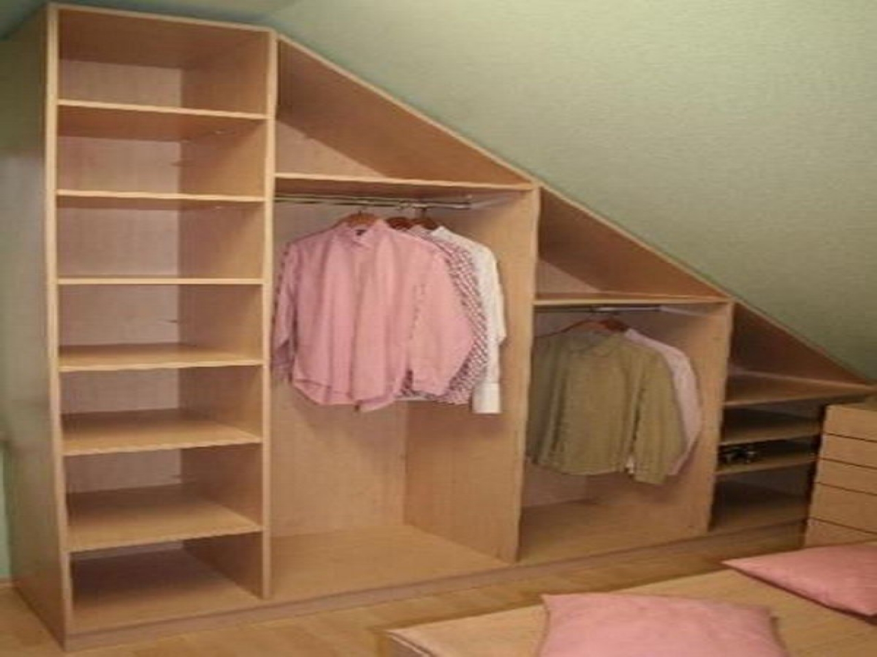 attic bedroom closet solutions photo - 10