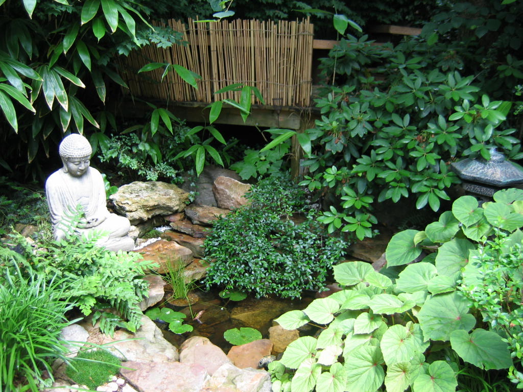 backyard japanese garden design ideas photo - 7