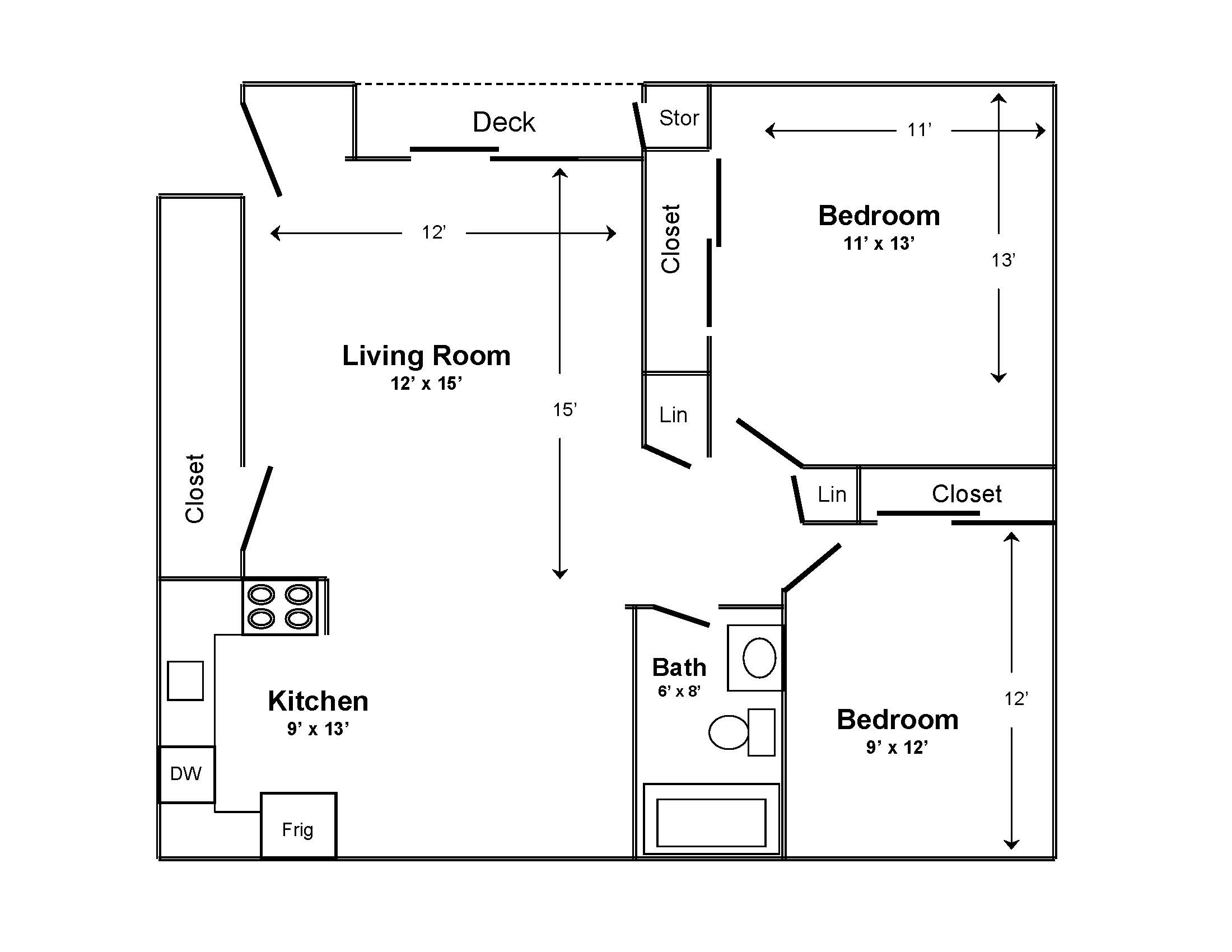 basement apartment plans ideas photo - 3