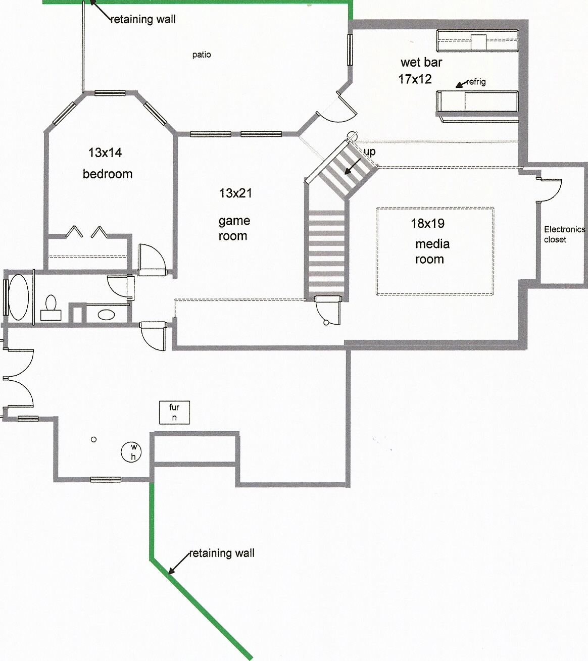 basement floor plans ideas free photo - 9