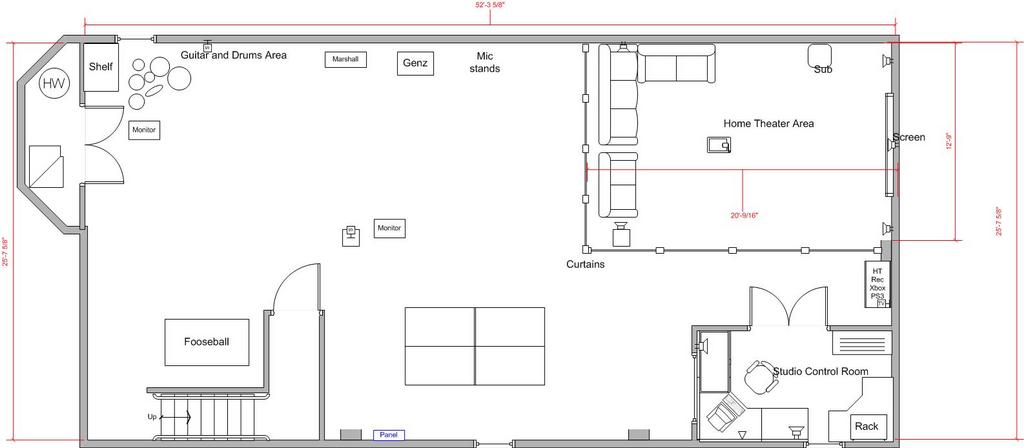 basement layout plans ideas photo - 6