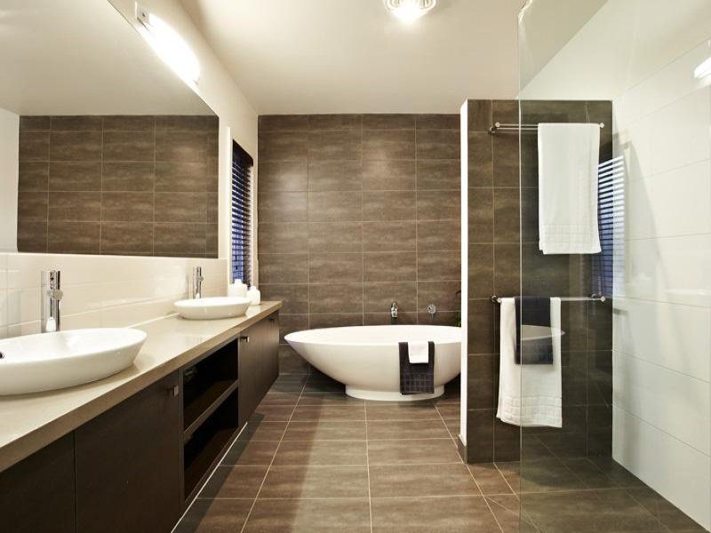 bathroom tile designs contemporary photo - 6