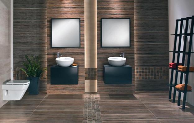 bathroom tile designs contemporary photo - 8