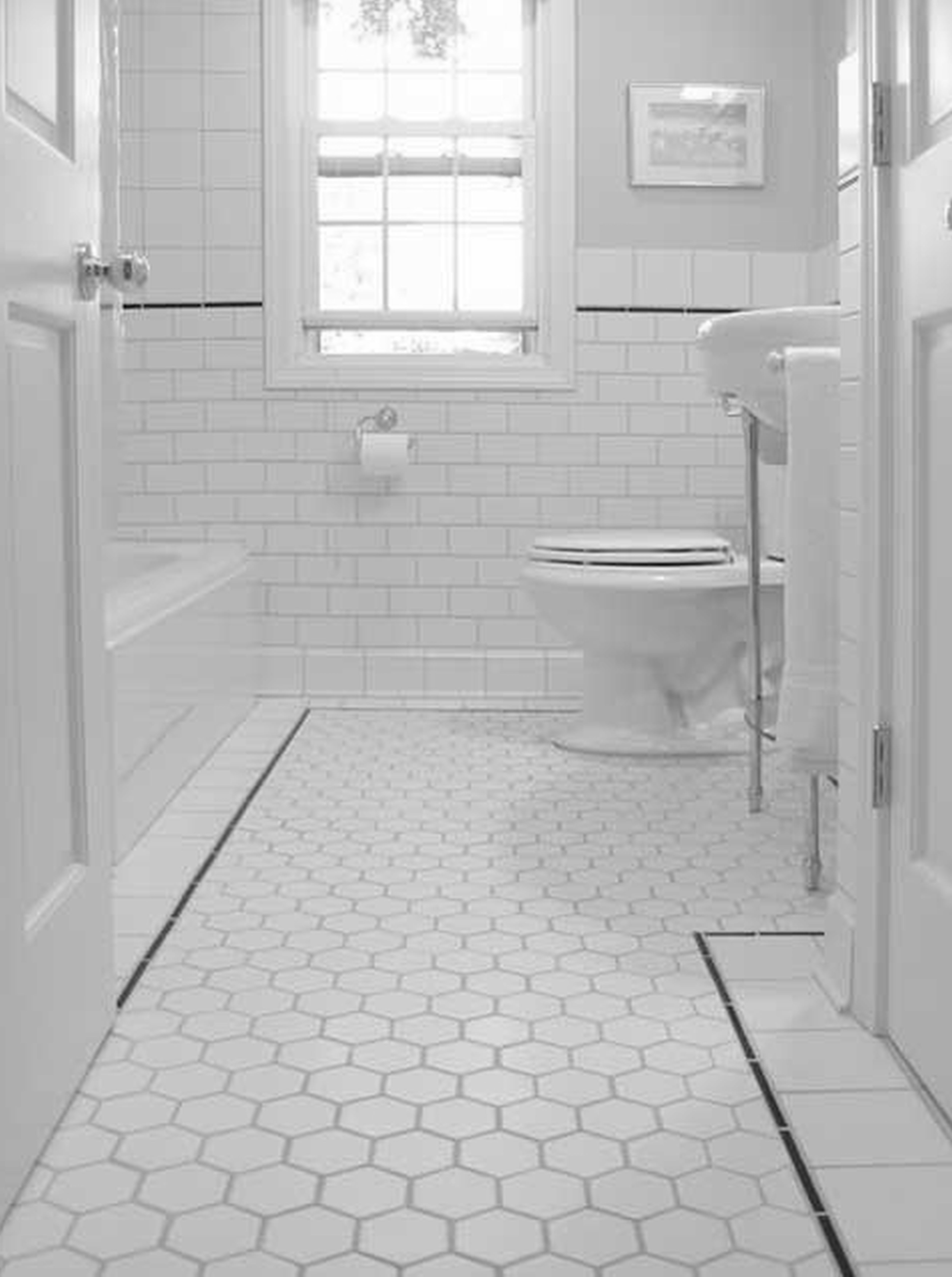 bathroom tile designs floor photo - 9