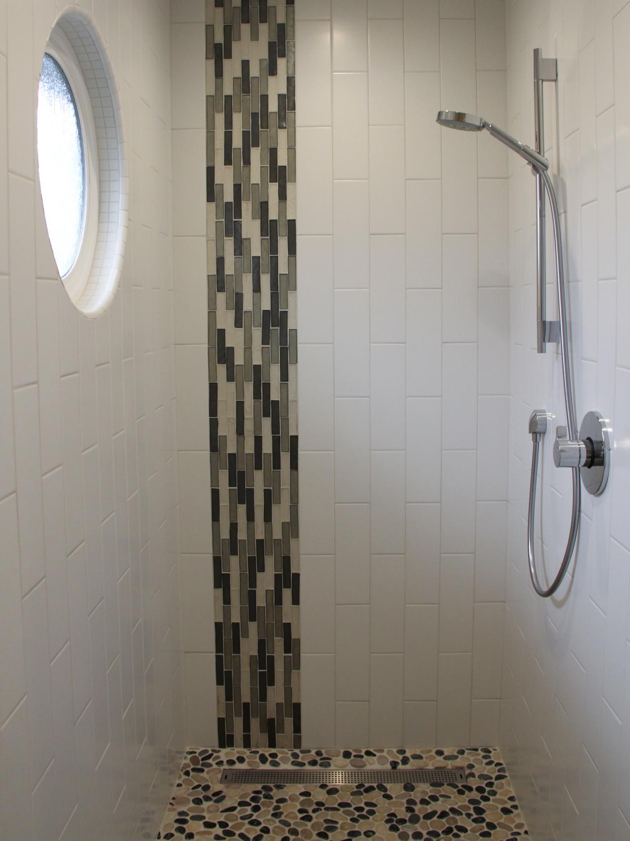 bathroom tile designs glass mosaic photo - 2