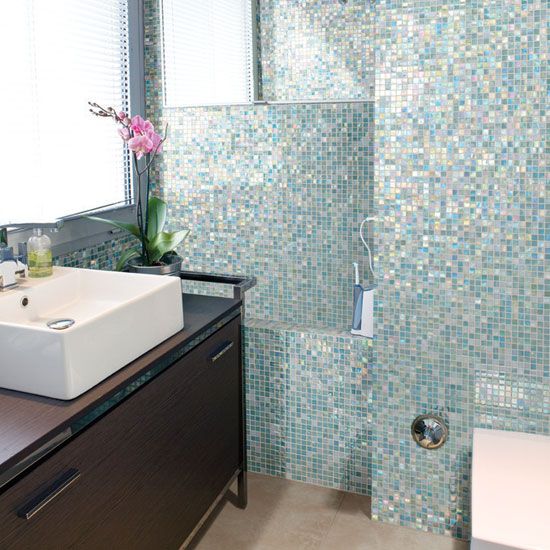 bathroom tile designs mosaic photo - 10