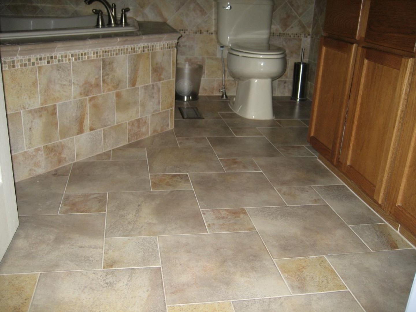 bathroom tile floor designs pictures photo - 4