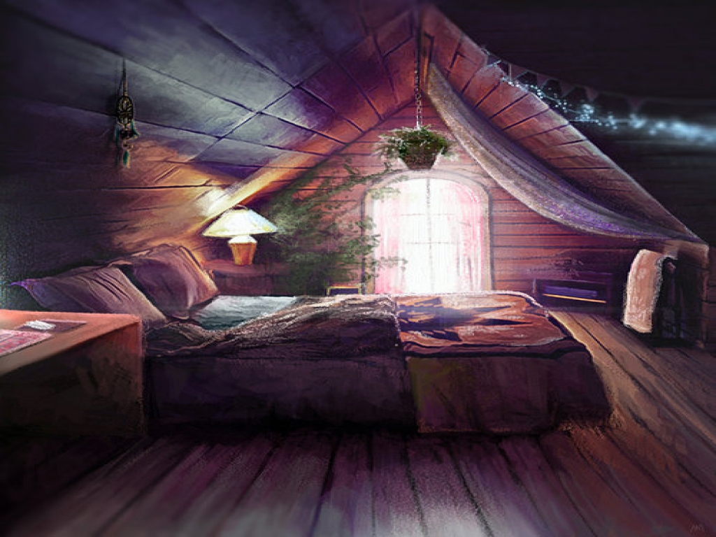 bedroom designs attic rooms photo - 10