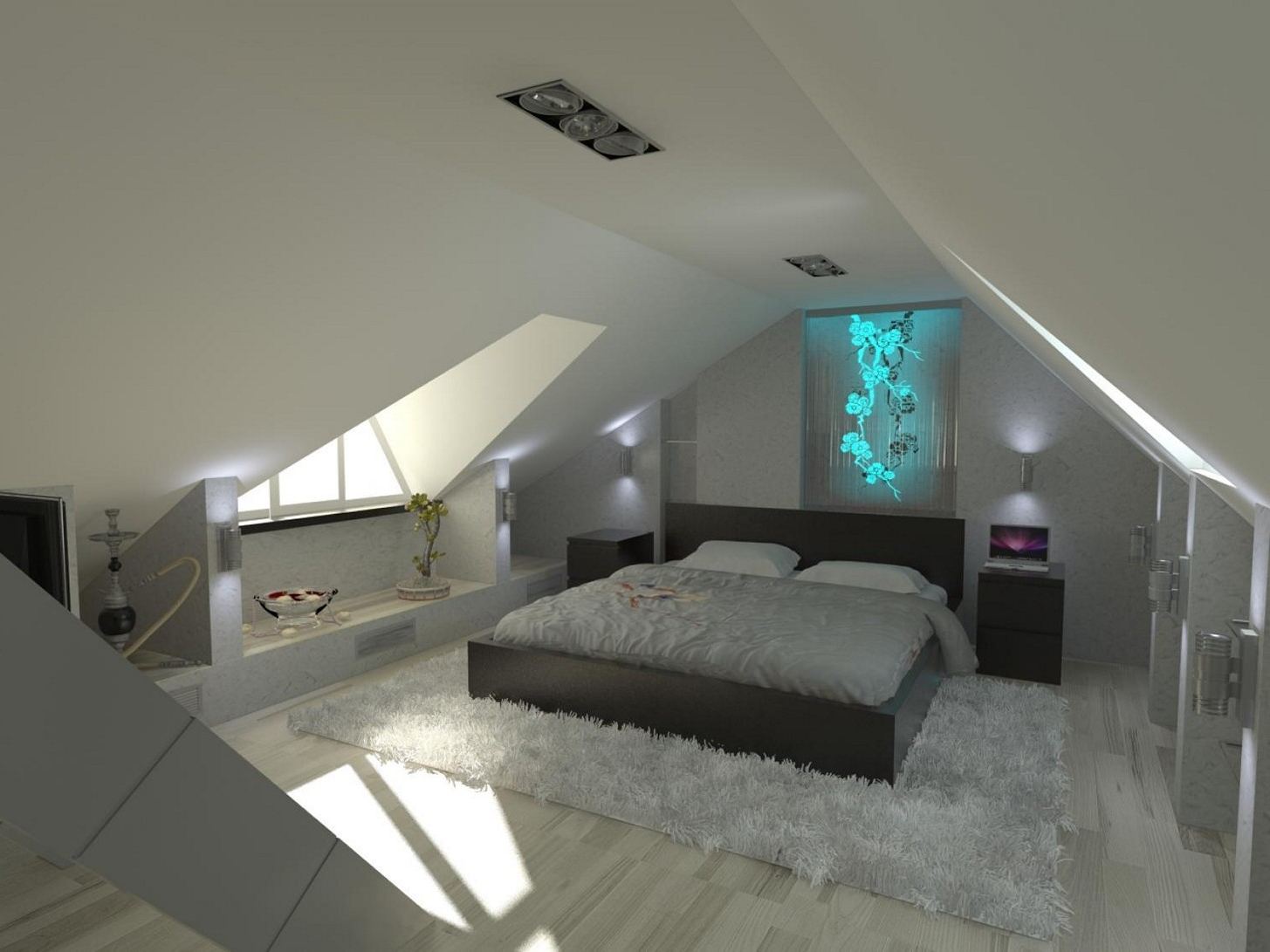 bedroom designs attic rooms photo - 7