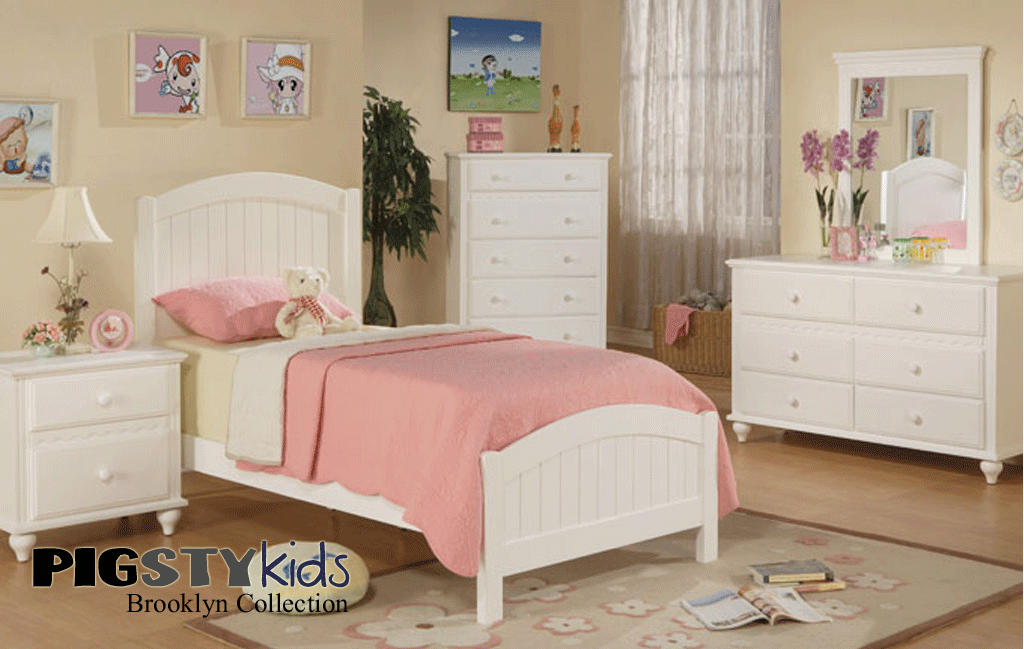 bedroom furniture for twin girls photo - 4