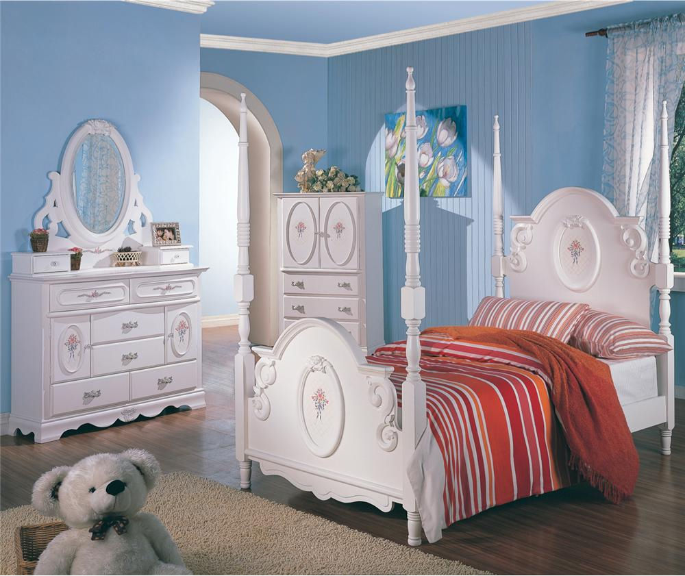 bedroom furniture for twin girls photo - 6