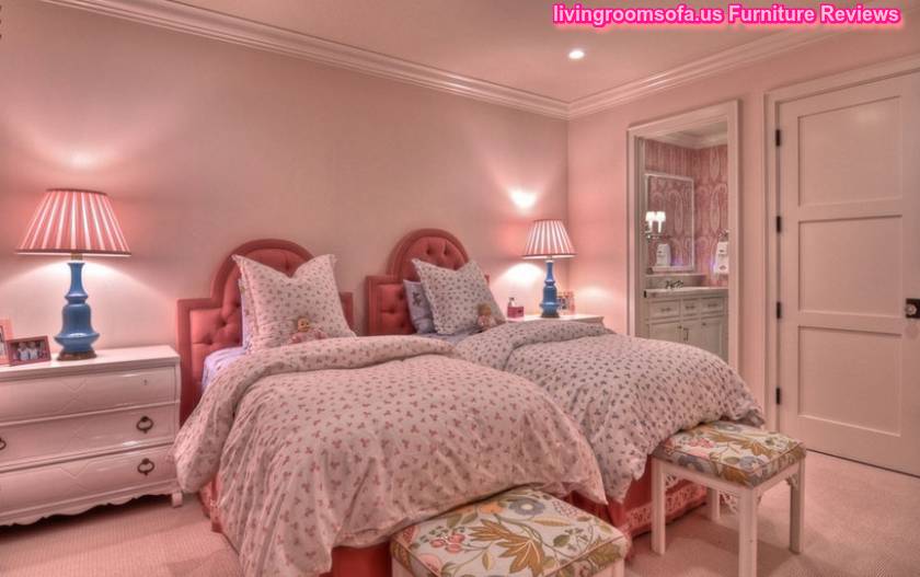 bedroom furniture for twin girls photo - 7