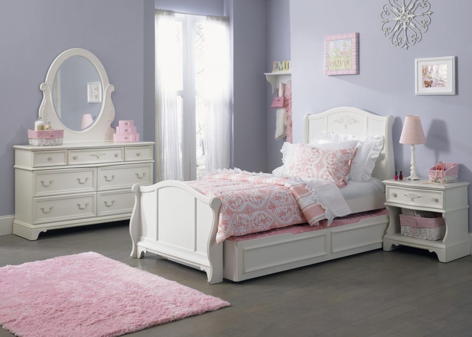 bedroom furniture for twin girls photo - 8