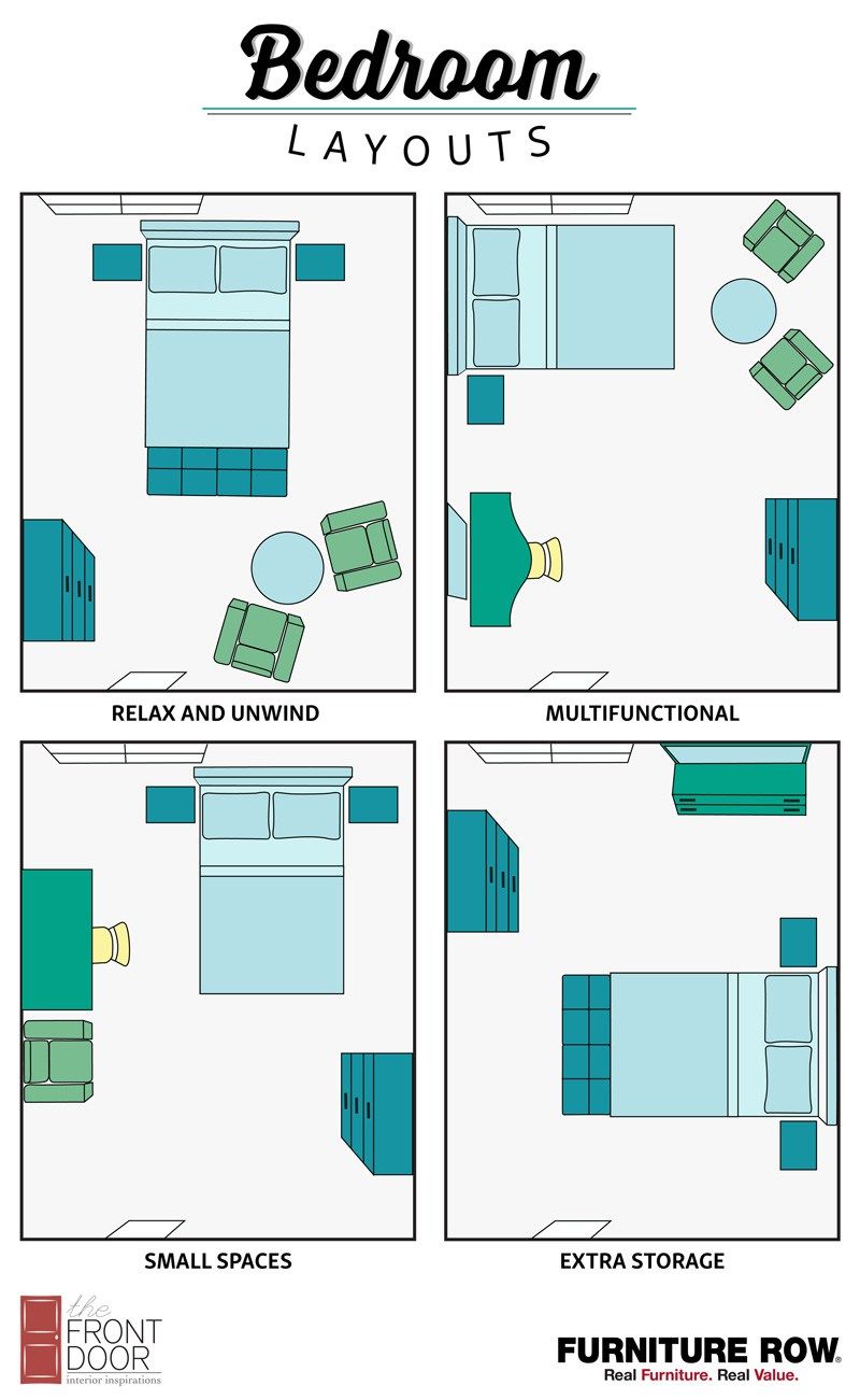 bedroom furniture layout ideas photo - 8
