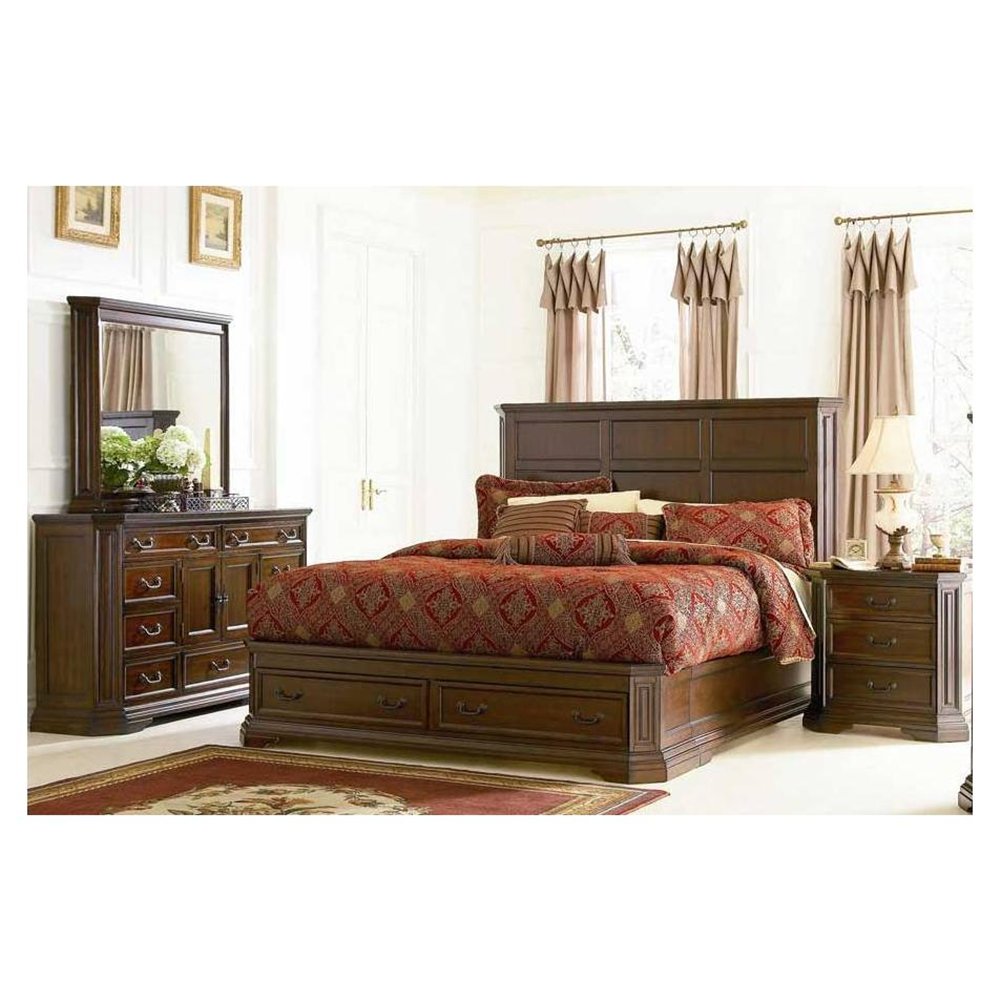 bedroom furniture sets king size bed photo - 10
