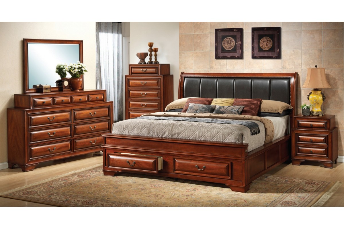 bedroom furniture sets king size bed photo - 6