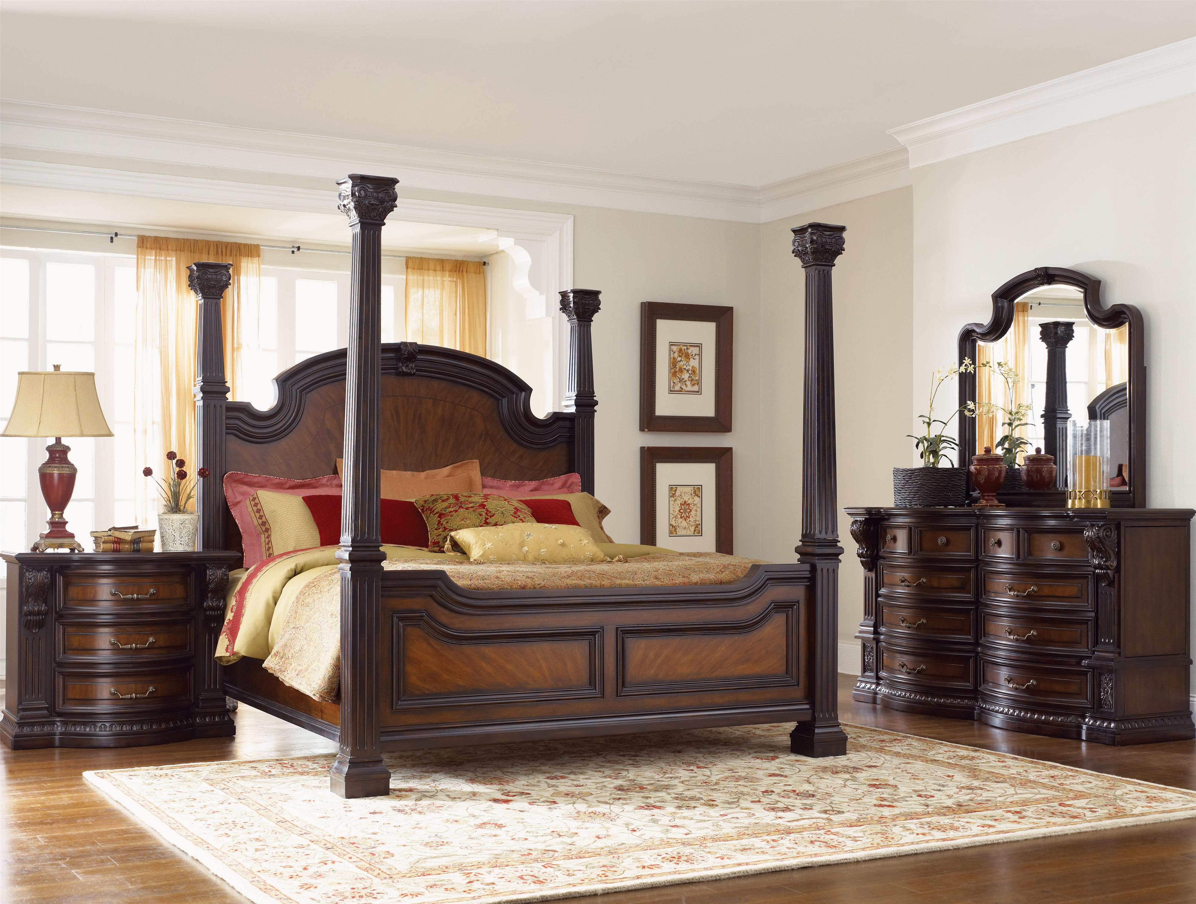 bedroom furniture sets king size bed photo - 7