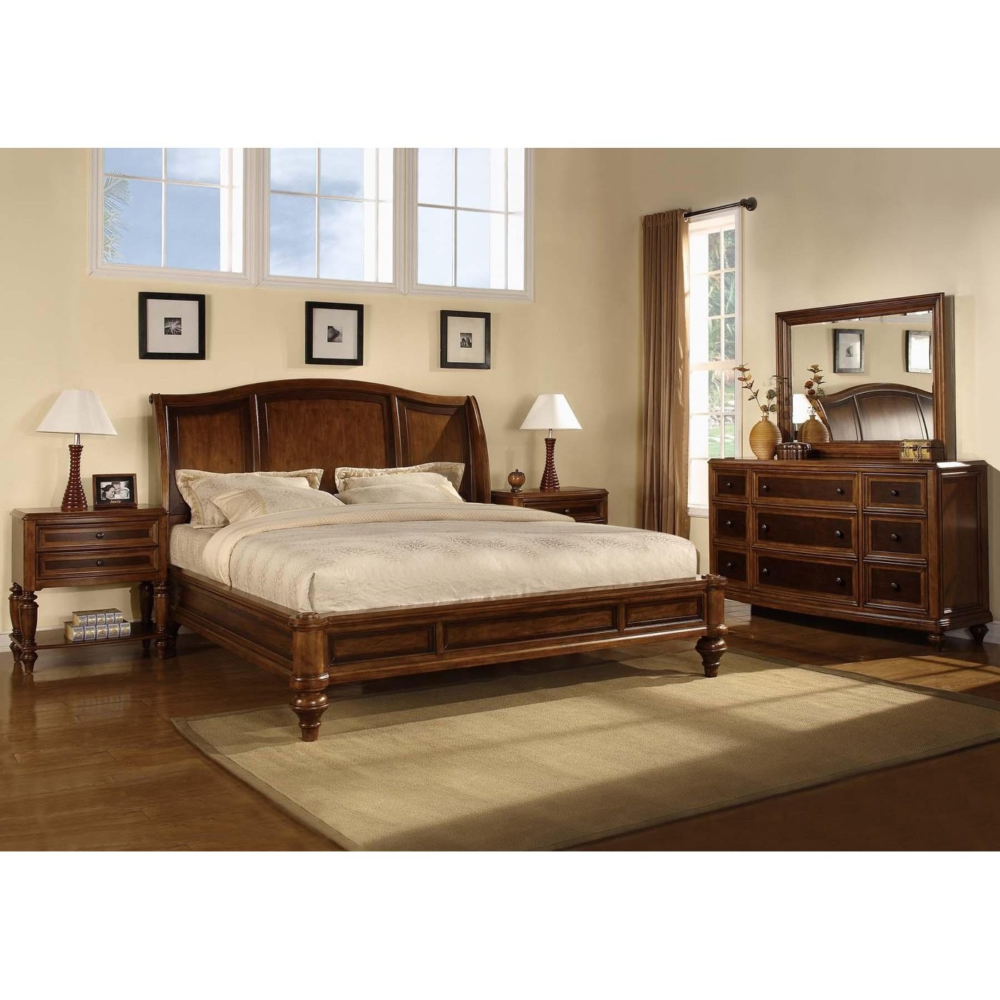 bedroom furniture sets king size bed photo - 9
