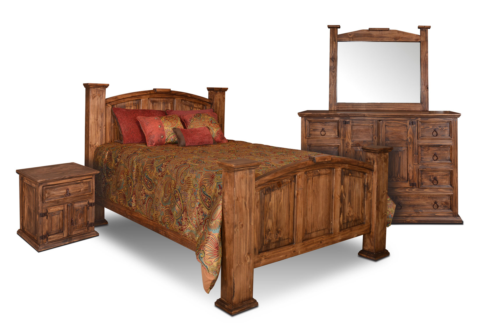 bedroom furniture sets rustic photo - 6