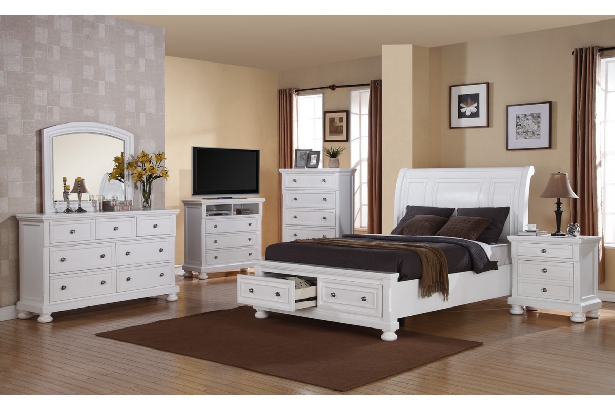 bedroom furniture sets white photo - 10