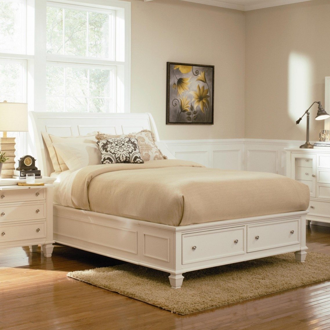 bedroom furniture sets white photo - 5