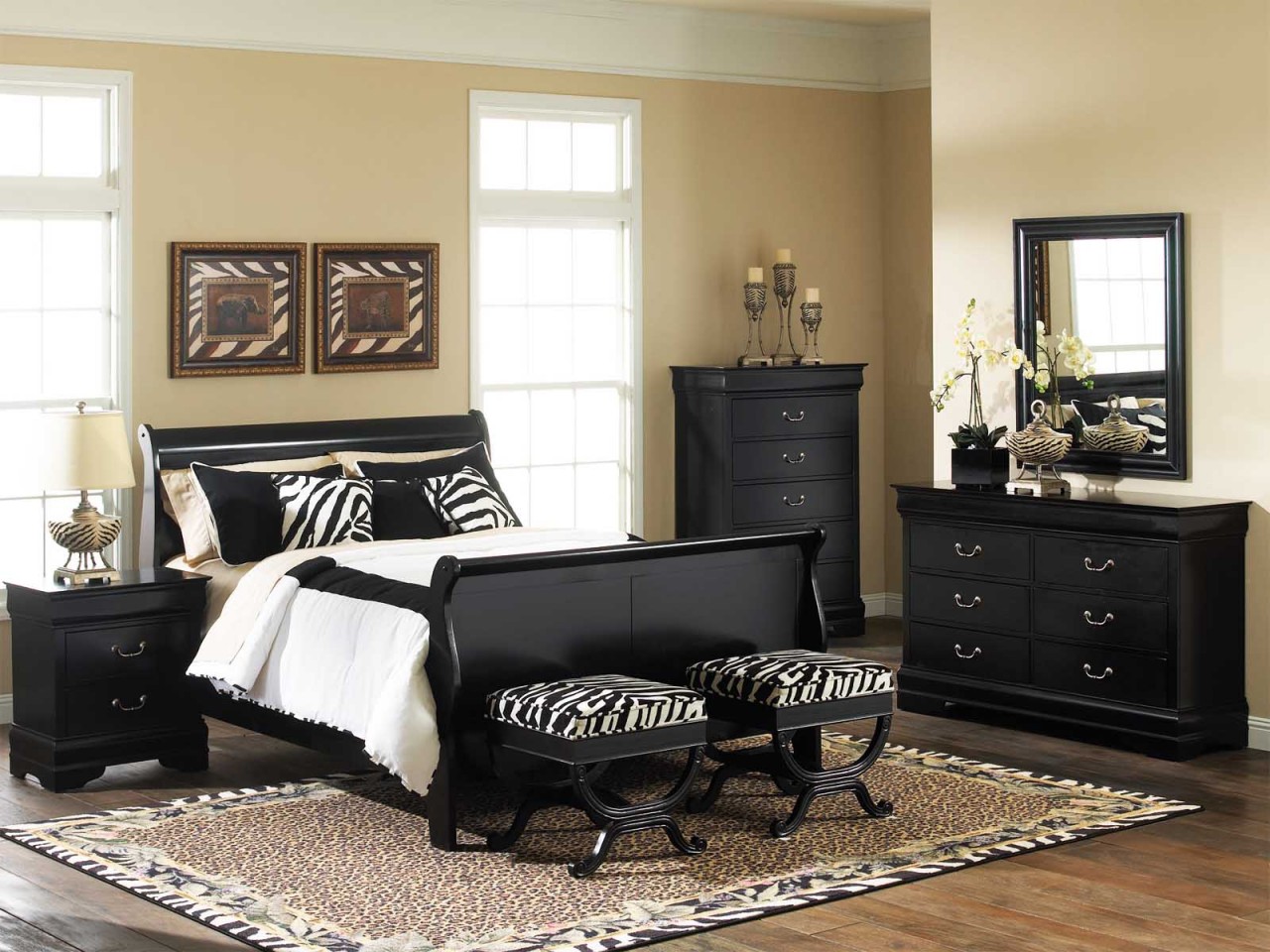 bedroom furniture sets with bed photo - 1