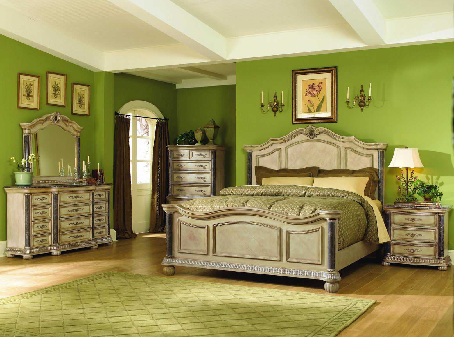 bedroom furniture sets with bed photo - 5