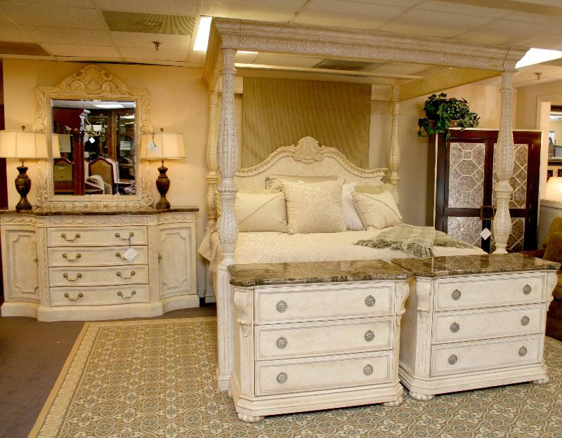 bedroom furniture sets with marble tops photo - 6