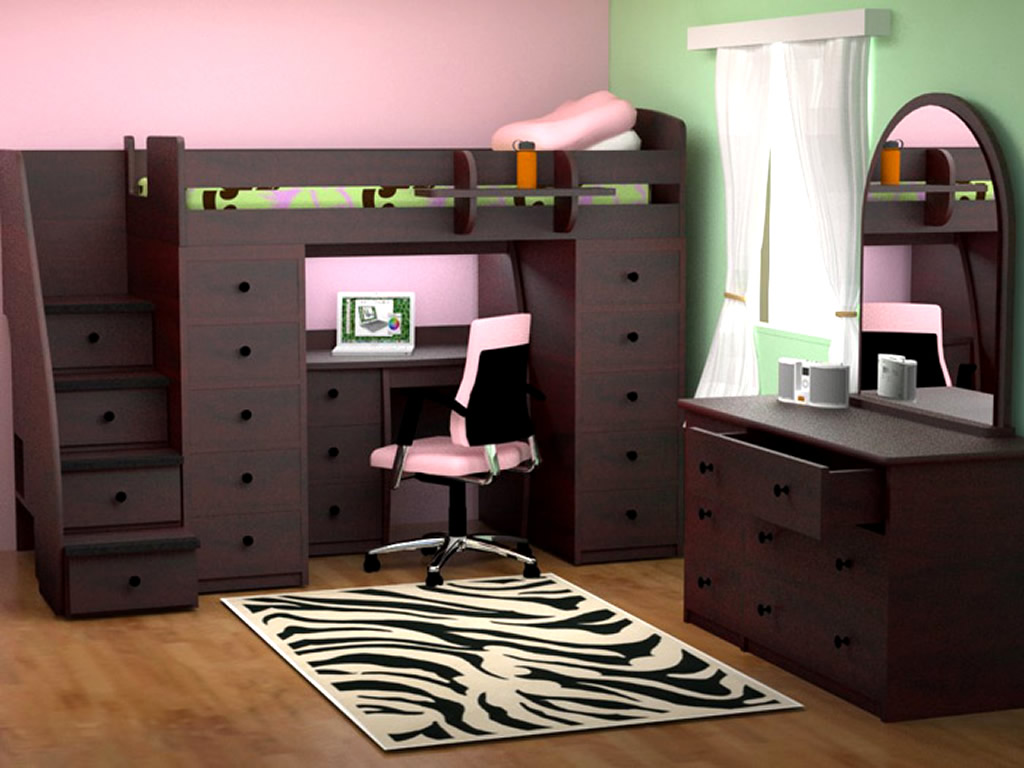 bedroom furniture space saving ideas photo - 6