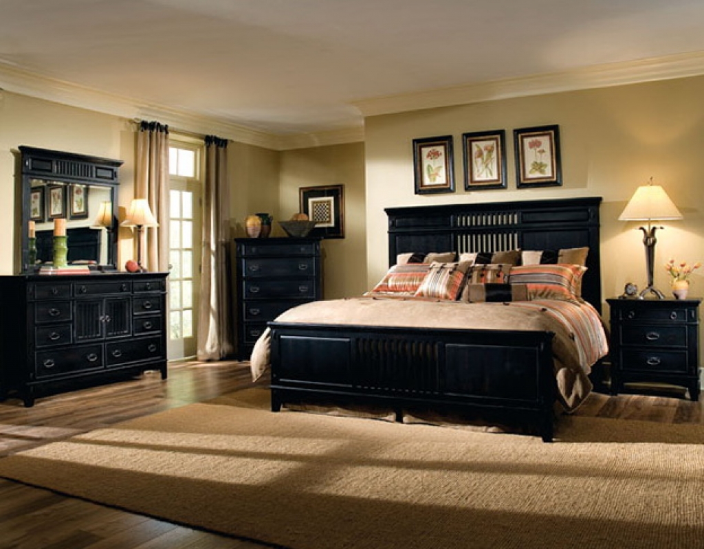 bedroom ideas with black furniture photo - 10