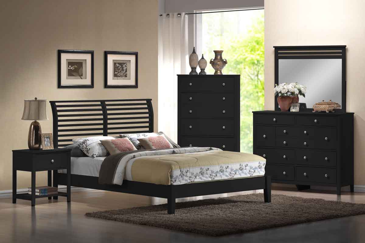 bedroom ideas with black furniture photo - 6