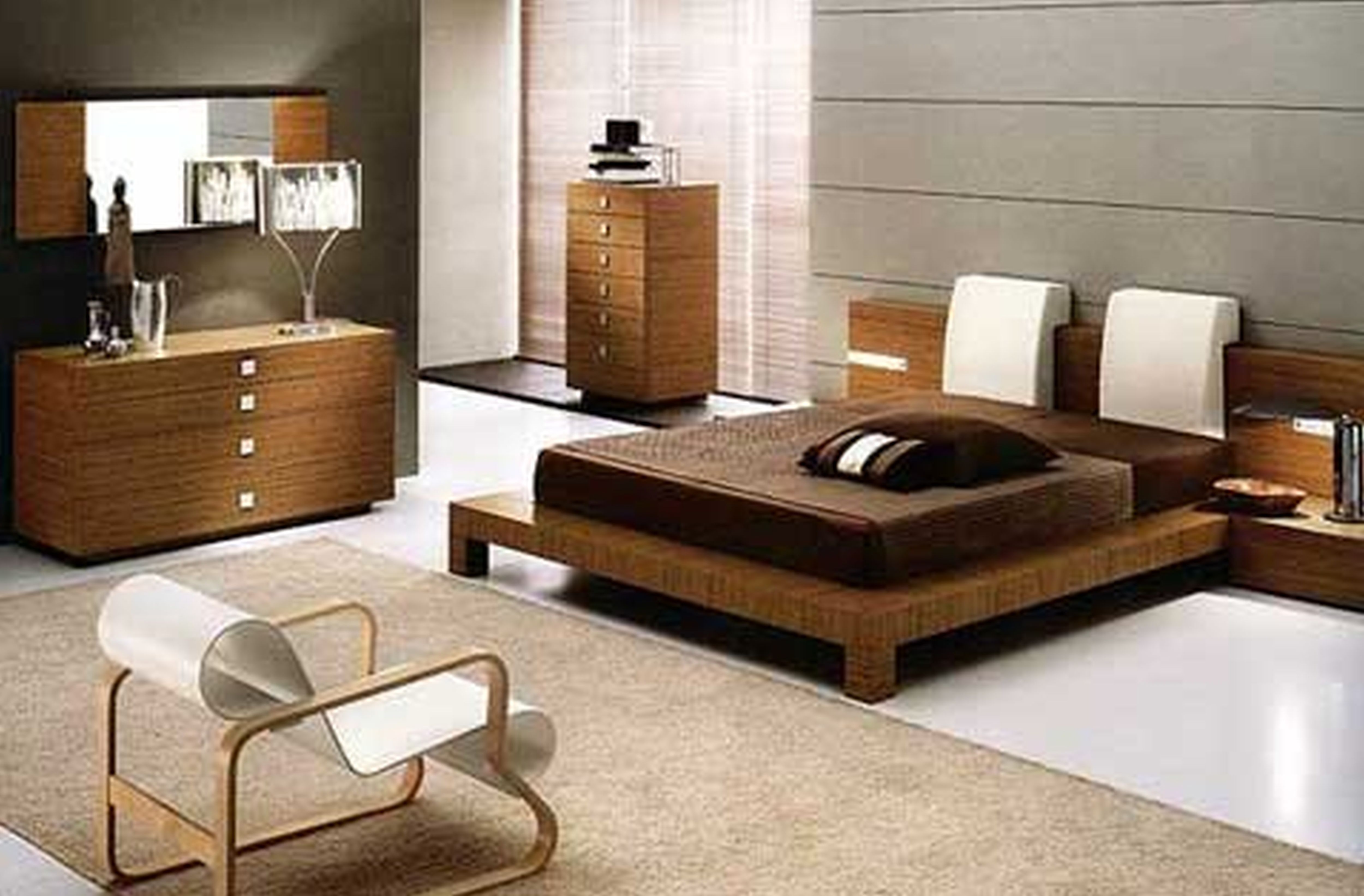 bedroom ideas with brown furniture photo - 10