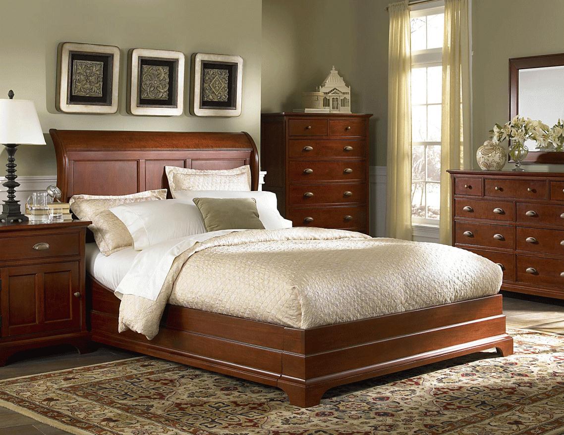 bedroom ideas with brown furniture photo - 4