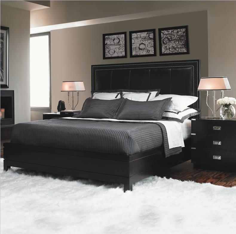 bedroom ideas with dark furniture photo - 1