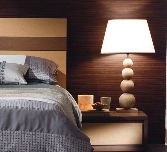 bedroom table lamp height photo - 9