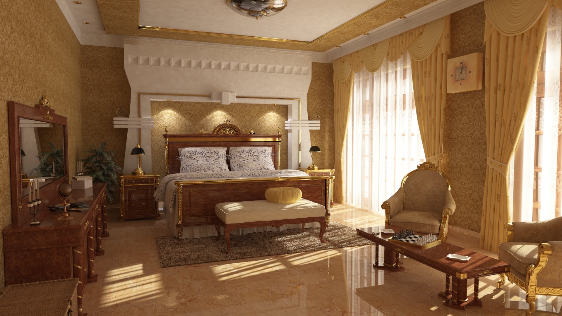 best traditional bedroom designs photo - 2