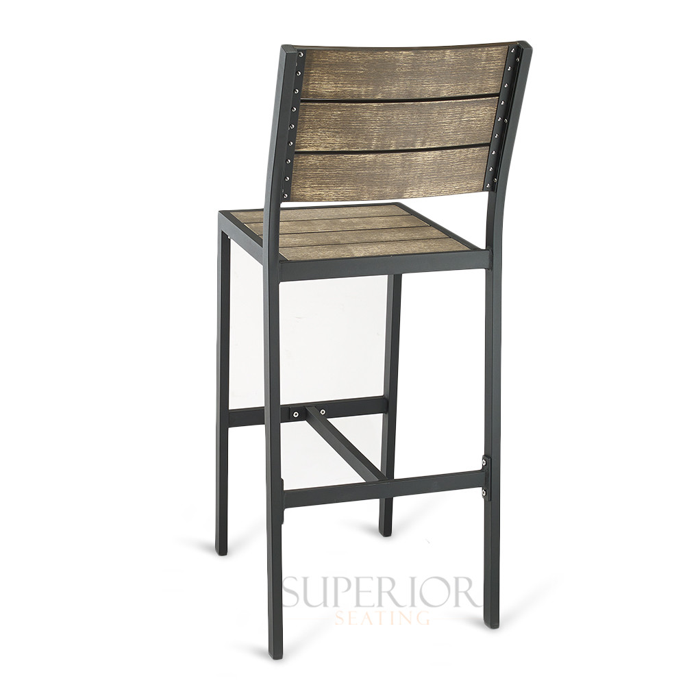 black aluminum bar stools photo - 10