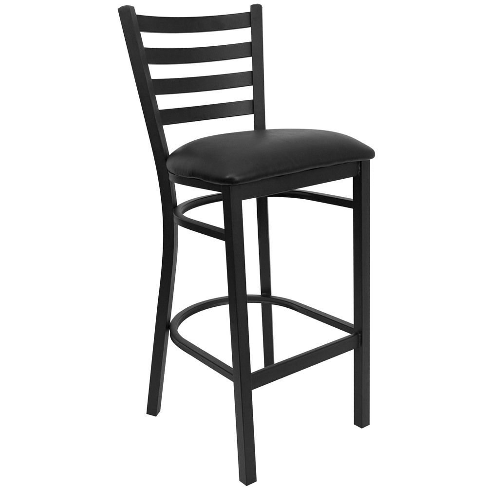 black aluminum bar stools photo - 6