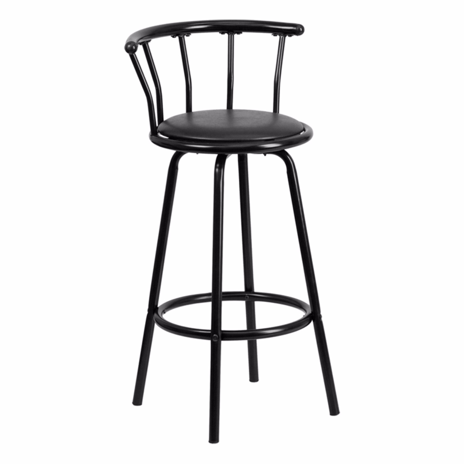 black aluminum bar stools photo - 9